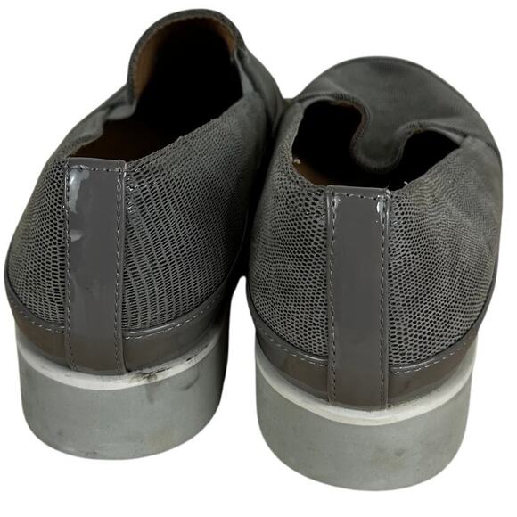 Donald Pliner Conner Slip On Loafer Gray Women's 8.5M Excellent Used Condition - Picture 3 of 8